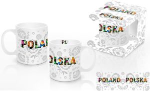 Quiselle Ceramiczny kubek Folklor POLAND 300 ml 1