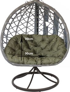 Setgarden Poduszka na fotel wiszący ogrodowy, kokon 90/90 2