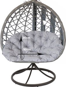 Setgarden Poduszka na fotel wiszący ogrodowy, kokon 90/90 2