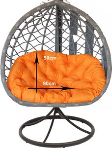 Setgarden Poduszka na fotel wiszący ogrodowy, kokon 90/90 2
