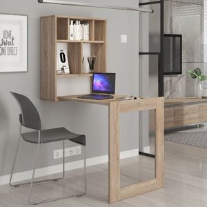 Biurko BIM Furniture Tilt Dąb Sonoma 60 cm x 90 cm 4