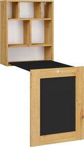 Biurko BIM Furniture Tilt Czarno-Brązowe 60 cmx90 cm 1