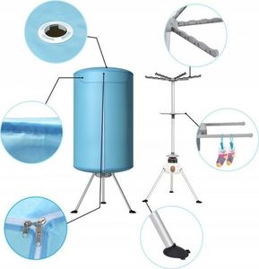 Suszarka na pranie Costway Suszarka nadmuchowa EP23597DE 3