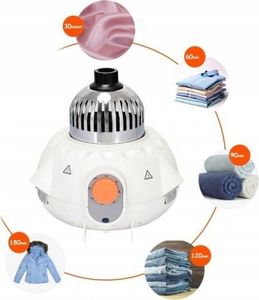 Suszarka na pranie Costway Suszarka nadmuchowa EP23597DE 4