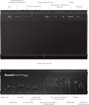 Głośnik Creative SOUND BLASTER ROAR PRO (51MF8171AA000) 5