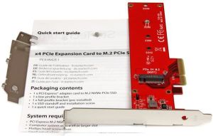 Kontroler StarTech PCIe 3.0 x4 - M.2 PCIe NVMe (PEX4M2E1) 2
