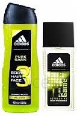 Adidas Pure Game Zestaw Dezodorant 75ml + Żel pod prysznic 250ml 1