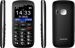 Telefon komórkowy Aligator A670 Senior Czarny (A670B) 1