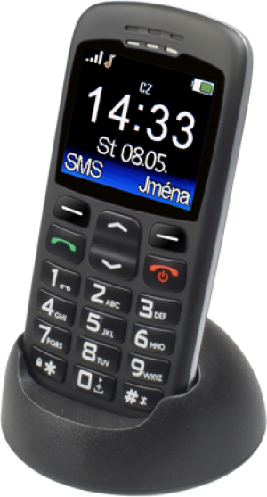 Telefon komórkowy Aligator Czarny 3