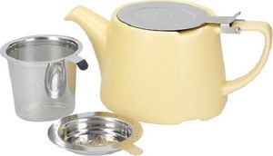 czajniczek 750 ml ceramiczny żółty 2