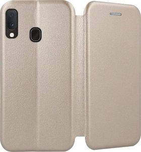 Etui IPHONE 13 portfel z klapką skóra ekologiczna Flip Elegance złote 2