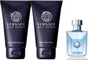 Versace Pour Homme (M) EDT 5ml + żel pod prysznic 25ml + balsam po goleniu 25ml 1