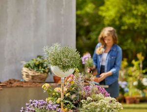 doniczka ClickUp! 25 cm szkło akrylowe białe 3