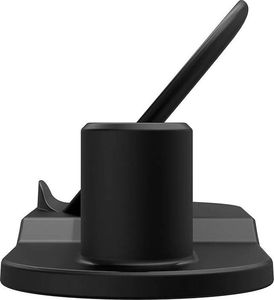 Ładowarka Stacja dokująca QI 10W 3w1 Ładowarka Indukcyjna Bezprzewodowa do Apple Airpods iWatch podstawka czarna 2