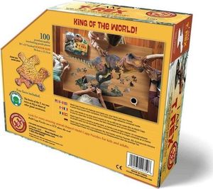 MADD CAPP , Puzzle konturowe I AM T-REX - 100 elem. 3