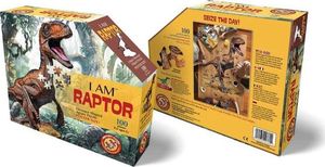 MADD CAPP , Puzzle konturowe I AM RAPTOR - 100 elem. 2