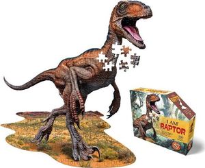 MADD CAPP , Puzzle konturowe I AM RAPTOR - 100 elem. 5