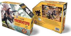 MADD CAPP , Puzzle konturowe I AM TRICERATOPS - 100 elem. 5
