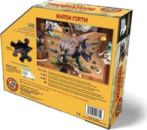 MADD CAPP , Puzzle konturowe I AM TRICERATOPS - 100 elem. 6
