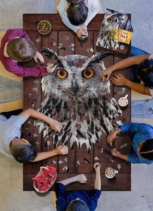 MADD CAPP MADD CAPP, Puzzle konturowe I AM - Sowa 550 elem. 6