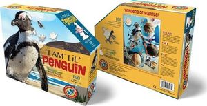 MADD CAPP , Puzzle konturowe I AM LIL' - Pingwin 100 elem. 4