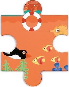 Scratch Scratch, Puzzle konturowe Pelikan 24 elem. 4