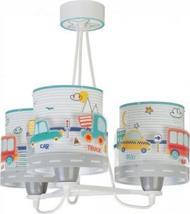 Lampa wisząca lampa wisząca Traffic junior 65 x 33 cm E27 biała 1