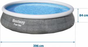 Bestway Basen rozporowy Fast Set 396cm 16w1 (57376) 5