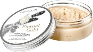 Organique Eternal Gold Wygładzający peeling cukrowy do ciała 200ml 1