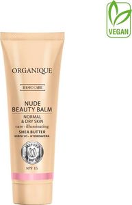 Organique ORGANIQUE Basic Care Krem upiększający Nude Beauty Balm - cera sucha i normalna 30ml 1