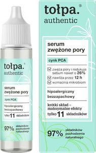 Tołpa Authentic Serum do twarzy zwężone pory 20 ml 1