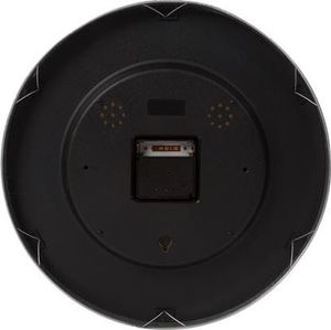 zegar ścienny 31 cm aluminium biały/srebrny 2