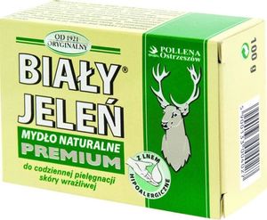 Biały Jeleń Biały Jeleń Mydło hipoalergiczne premium w kostce kartonik 100g 2
