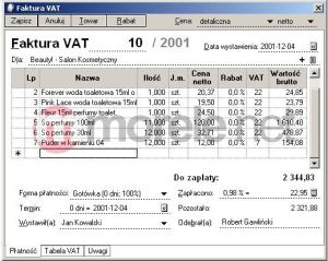 Program Insert Zestaw Biuro Rachunkowo-Płacowe Plus 8