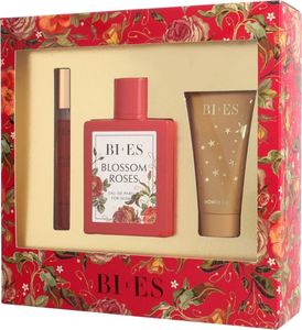 Bi-es Bi-es Blossom Roses Komplet (woda perfumowana 100ml+parfum 12ml+żel pod prysznic 50ml) 1