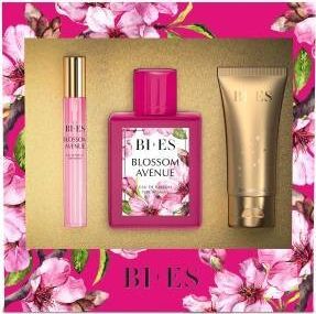 Bi-es Bi-es Blossom Avenue Komplet (woda perfumowana 100ml+parfum 12ml+żel pod prysznic 50ml) 1