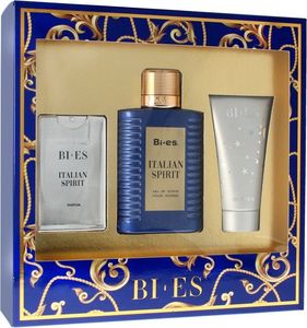 Bi-es Bi-es Italian Spirit for Man Komplet (edt. 100ml + parfum 15ml + żel pod prysznic 50ml) 1