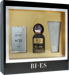 Bi-es Bi-es Numbers Collection for Man No 22 Komplet (edt. 50ml + parfum 15ml + żel pod prysznic 50ml) 1