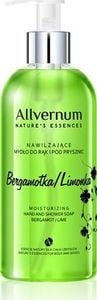 Allverne  Allverne Nature's Essences Mydło do rąk i pod prysznic Bergamotka-Limonka 300ml 1