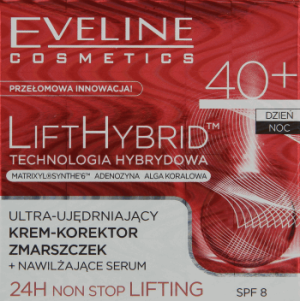 Eveline Lift Hybrid 40+ Krem-korektor zmarszczek ultra-ujędrniający na dzień i noc 50ml 1