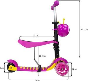 Hulajnoga Vivo MG023C Fioletowy 2