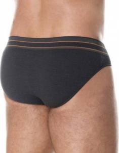 Brubeck BE10110 Slipy męskie ACTIVE WOOL grafitowy M 2