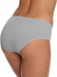 Brubeck HI00090A Majtki damskie classic COMFORT COTTON szary L 2