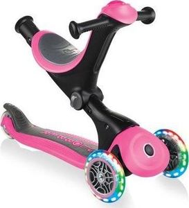 Hulajnoga Globber GO-UP Deluxe Lights Różowy (4100301-0343) 4