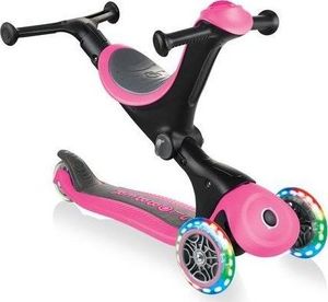 Hulajnoga Globber GO-UP Deluxe Lights Różowy (4100301-0343) 6