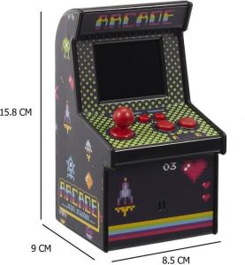 Intesi mini konsola automat Arcade 240 gier czarna 4