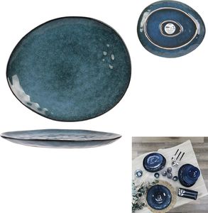 Intesi Talerz Laguna niebieski ciemny 3