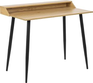 Biurko Actona Joe Czarno-Brązowe 100 cm x 55 cm 1