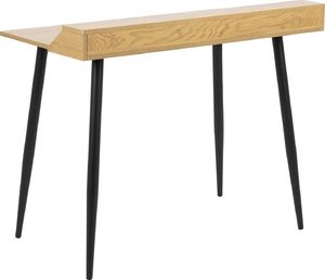 Biurko Actona Joe Czarno-Brązowe 100 cm x 55 cm 5