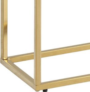 Actona Konsola Alisma biały marmur złota 2